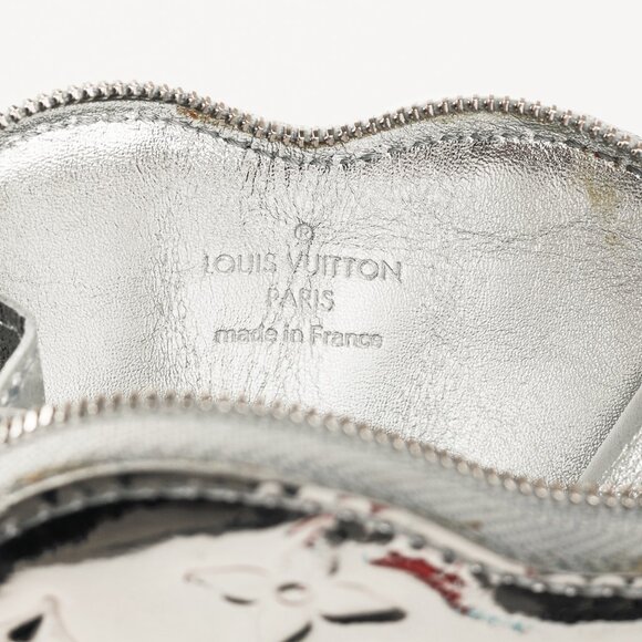 Louis Vuitton Monogram Miroir Heart Coin Purse - Picture 4 of 6